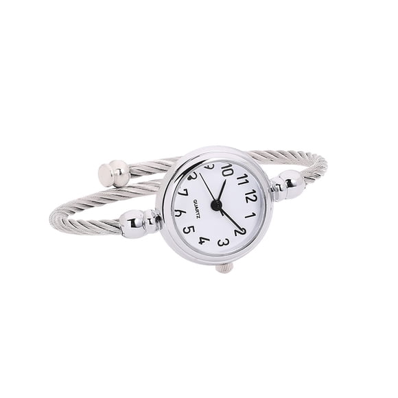 TIMIFIS Watches for Women Glass Mirror Bracelet Watch Girl Circular Analog Quartz Watch - Summer