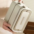thumbnail image 1 of Langgg Warm And Convenient Bento Lunch Box For Office And School Easy To Clean Portable Electric Lunch Box Dark blue Ordinary insulated b, 1 of 6