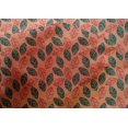 thumbnail image 4 of oneOone Cotton Silk Fabric Leaves Block Print Fabric By Yard 42 Inch Wide, 4 of 4