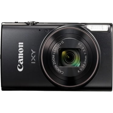 Canon IXY 650 Appareil Photo Numérique Compact - Noir, Zoom Optique 12x, Wi-Fi, Boîtier Seulement, Compatible avec Cartes SD