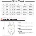 thumbnail image 3 of Yuyuzo Justaucorps pour Femmes Contrôle du Ventre Sans Manches Dos Nageur Camisole 1 Pce Col Ras du Cou Combinaisons, 3 of 4