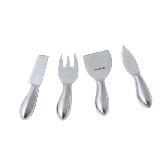 Swissmar 4-Piece Stainless Steel Petite Cheese Knife Set