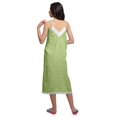 thumbnail image 2 of Moomaya Robe de Nuit Imprimée pour Femmes, Col en V, Bretelles Spaghetti, 2 of 6