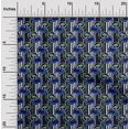 thumbnail image 2 of oneOone Viscose Chiffon Black Fabric Geometrical Craft Projects Decor Fabric Printed By The Yard 42 Inch Wide, 2 of 5