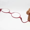 thumbnail image 4 of Lunettes de Lecture Rétro Incassables Flexibles + 1,0 à + 3,5 Monture Ronde Lecteur de Poche Geek Nerd, 4 of 5