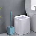 thumbnail image 1 of RXIRUCGD Toilet Bowl Brush And,Compact Toilet Cleaner Brush Set For Bathroom Deep Cleaning,Compact Size For Storage And Organization, 1 of 6