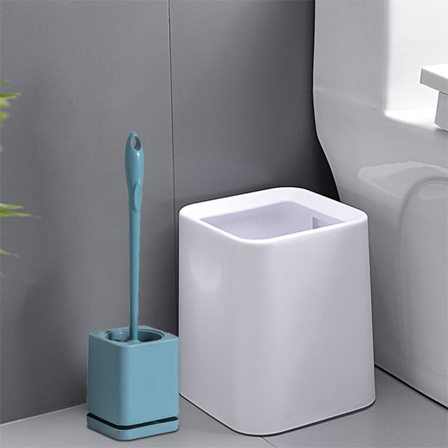 RXIRUCGD Toilet Bowl Brush And,Compact Toilet Cleaner Brush Set For Bathroom Deep Cleaning,Compact Size For Storage And Organization