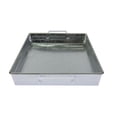 thumbnail image 3 of Home Trends White Metal Rectangle Tray ,1 Piece, 3 of 6
