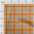 thumbnail image 3 of oneOone Polyester Lycra Maroon Fabric Madras Check Sewing Craft Projects Fabric Prints By Yard 56 Inch Wide, 3 of 4