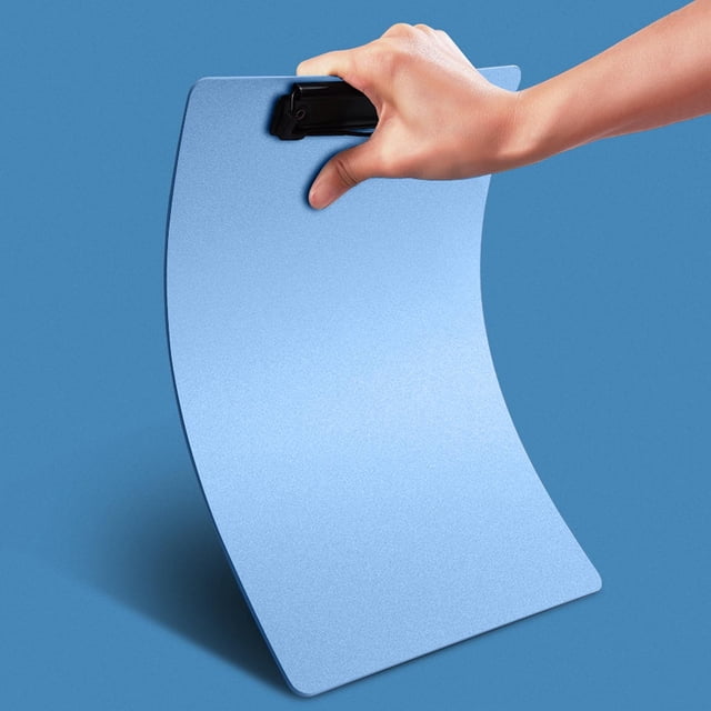 Multifunctional Test Paper Storage Clipboard for School Students Durable PP File Clip with Storage Organizer Heavy Duty Care Clipboard and Craft Supplies