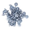 thumbnail image 1 of Ensemble de 50 Vis à Tête Ronde Auto-Perçantes en Acier au Carbone, Vis pour Bois Galvanisé 4,2 X 13 mm, 1 of 8