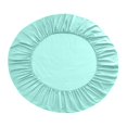 thumbnail image 1 of GROWTH TANK Drap-Housse Rond en Coton Uni Couvre-Lit Vert Pâle, 1 of 7
