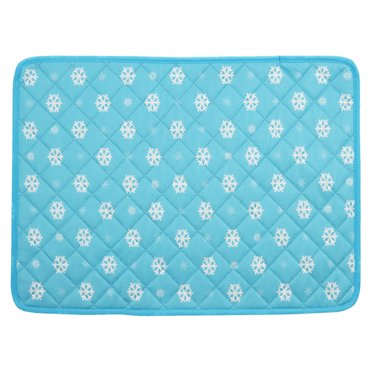 Summer ice silk cool pet mat print breathable non-slip dog mat pet cooling ice mat cat cooling mat