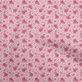 thumbnail image 1 of oneOone Polyester Spandex Pink Fabric Florals Craft Projects Decor Fabric Printed By The Yard 56 Inch Wide, 1 of 4
