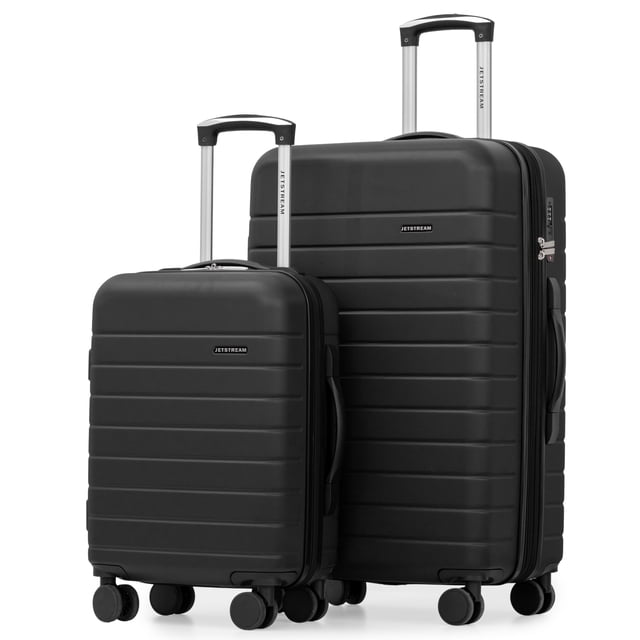 JetStream® Ensemble de Valises Rigides 2 pièces : Valise moyenne 26" et Bagage à Main