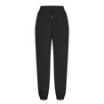 thumbnail image 4 of RKSTN Womens Pants Sweatpants Baggy Loose Mid Rise Fleece Workout Active Long Jogger Sweat Pants With Pockets Loose Fitting Long Pants, 4 of 5