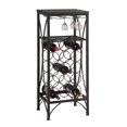 thumbnail image 1 of Monarch Specialties Home Bar, Wine Rack, Metal, Black, Black, Transitional, 1 of 3