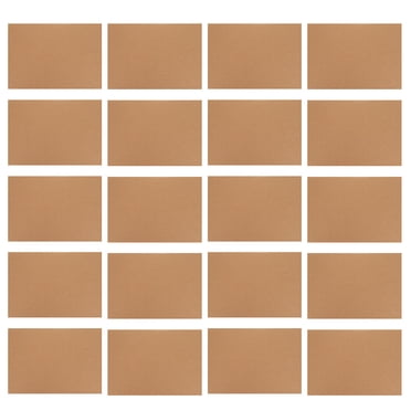 20 Sheets of Corrugated Cardboard Sheets DIY Corrugated Sheets Packaging Blank Paperboard Sheets