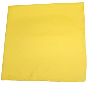 Bandana Unisexe en Coton 100 % Uni - Lot de 12