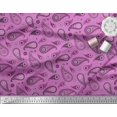 thumbnail image 2 of Soimoi Cotton Jersey Fabric Floral & Paisley Decor Fabric Printed Yard 58 Inch Wide, 2 of 5