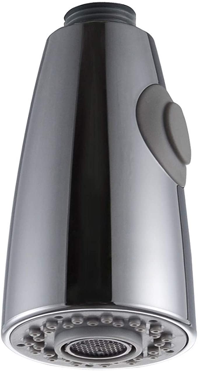 Tatum88 Kitchen Faucet Sprayer 2 Jets Replacement Faucet Head Sprayer for Faucet Replacement Sprayer for Kitchen Mixer, Chrome, G1/2"