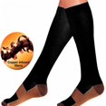 thumbnail image 2 of Unisex Compression Socks Foot Anti Fatigue Soft Pain Relief Miracle Anti-venous stovepipe Socks Support Knee, 2 of 5