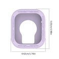 thumbnail image 2 of Silica Gel Smartwatch Case Drop Proof Waterproof Comfortable Fit Classic Design Easy Installation, 2 of 7