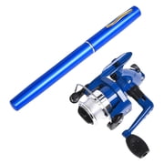 Pen Fishing Rod with Reel Pole Rotating Fishing Wheel Outdoor Fishing Accessories for Enthusiasts and Pros