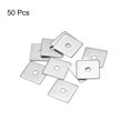 thumbnail image 3 of Uxcell Rondelle Carrée, Lot de 50, M3x16x16x1 mm, Rondelles Carrées pour Plaques en Acier Inoxydable 304, 3 of 5