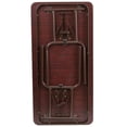 thumbnail image 3 of 4-Foot Mahogany Melamine Laminate Folding Banquet Table, 3 of 9