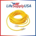thumbnail image 1 of LifeSupplyUSA 12/3 10 ft SJTW Lighted End Heavy Duty Extension Cord, 1 of 2