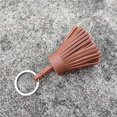 thumbnail image 2 of Keychain Keyring Leather Craft Pendant Tassel Handmade Handicraft Key Chain Decoration Holder Fashion Purse Organizer, 2 of 6