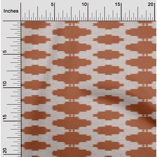 oneOone Viscose Jersey Fabric Plus Sign Kasuri Print Fabric BTY 60 Inch Wide