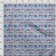 thumbnail image 4 of oneOone Silk Tabby Light Blue Fabric Beach Wear Fabric For Sewing Printed Craft Fabric By The Yard 42 Inch Wide, 4 of 4
