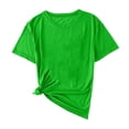 thumbnail image 1 of Timegard Débardeurs Homme Col Ras du Cou Manches Courtes Couleur Unie T-Shirt Basique Décontracté Confortable Chemises Haut Blouse Été, 1 of 5