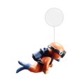 thumbnail image 1 of Freshwater Blue Fat Diver  Small Cartoon Aquarium Ornament and Toy  Great for Freshwater Tanks  Floating Fish Tank Decorations, 1 of 4