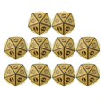 thumbnail image 4 of serony 10 Pieces Polyhedral Dice Wear Resistant Accessories for MTG Toy Gift RPG, 4 of 9