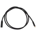 thumbnail image 2 of 9 Pin Front Rear Wheel Motor Extension Cord Motor Extension Cable Female to Male Extension Wire 1.3m/51.1inch for Electric Bikes E-Bike Accessory Black, 2 of 9