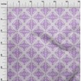 thumbnail image 2 of oneOone Viscose Jersey Fabric Check Kasuri Print Fabric BTY 60 Inch Wide, 2 of 5