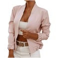 thumbnail image 1 of CEHVOM Veste Décontractée à Fermeture Éclair pour Femmes, 1 of 4