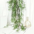 thumbnail image 4 of Artificial Green Plant Rattan Grass | Lifelike Plastic Foliage for Aquarium, Fish Tank, Water Feature, Air Conditioner Pipe Decor | 59in Long | Low Maintenance | Indoor Decoration, 4 of 6