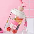 thumbnail image 1 of Dvkptbk Mixing Cup Stirring Cup Student White Collar Coffee Protein Powder Plastic Water Cup Cute Handheld Large Capacity Straw Cup Capacity 580ml Home Essentials, 1 of 4