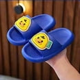 thumbnail image 4 of MIASHUI Cloud Slides for Kids Cartoon Shower Slippers Boys Girls Pool Shoes,Blue,12-15 Months, 4 of 4