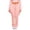 Pink, variant on Ashirexll Track Pants for Women High Waisted Elastic Drawstring Solid Pockets Jogger Style Casual Sport Stretchy Trousers Pink L