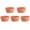 Orange, variant on MIANGASTORE Flower Pot 6pcs Clay Pots for Plants Large Cotta Pot 12.5cm Flower Pots Planter for DIY Flower Basin