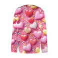 thumbnail image 4 of LOVZFMLL Vestes pour Femmes Mode Blouse Imprimée Manches Longues Sweat à Capuche, 4 of 5
