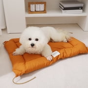 zanvin Dog Bed, 9.8x14.9in Winter Thickened Warm Dog Kennel Washable Dog Mats Polyester Pet Kennel Non Slip Stain Resistants Housewarming Gifts