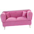 thumbnail image 4 of segolike Jewellery Box Organizer Pink Jewellery Storage Case for Necklace Rings Showcases Double Sofa, 4 of 6