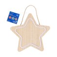 thumbnail image 1 of Hello Hobby! LED Star Shape Wooden Craft, 1 of 3