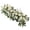 White, variant on Artificial Wedding Arch Flowers Hanging Backdrop Decor Display for Wedding Arch and garden Outdoor Wall Decorations White
